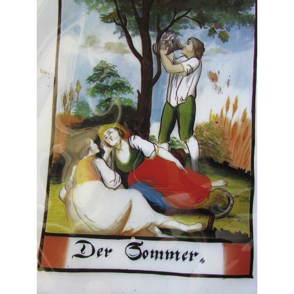 vintage Ignaz Noder Rotogravure Print Summer 53043